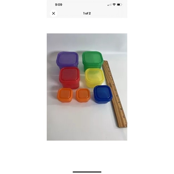 Beachbody 21 Day Fix 7 Piece Portion Control Containers - Picture 1 of 4